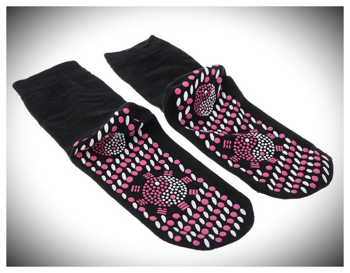 Китайские турмалиновые носки. 1 пара.