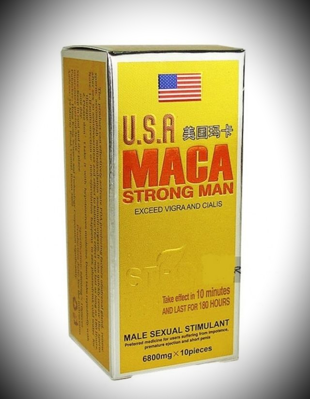 Препарат для потенции Мака (Maca USA Strong Man).